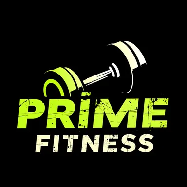 Prime Fitness barbell logo